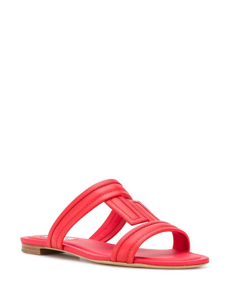 Tod's T monogram sandals outlook