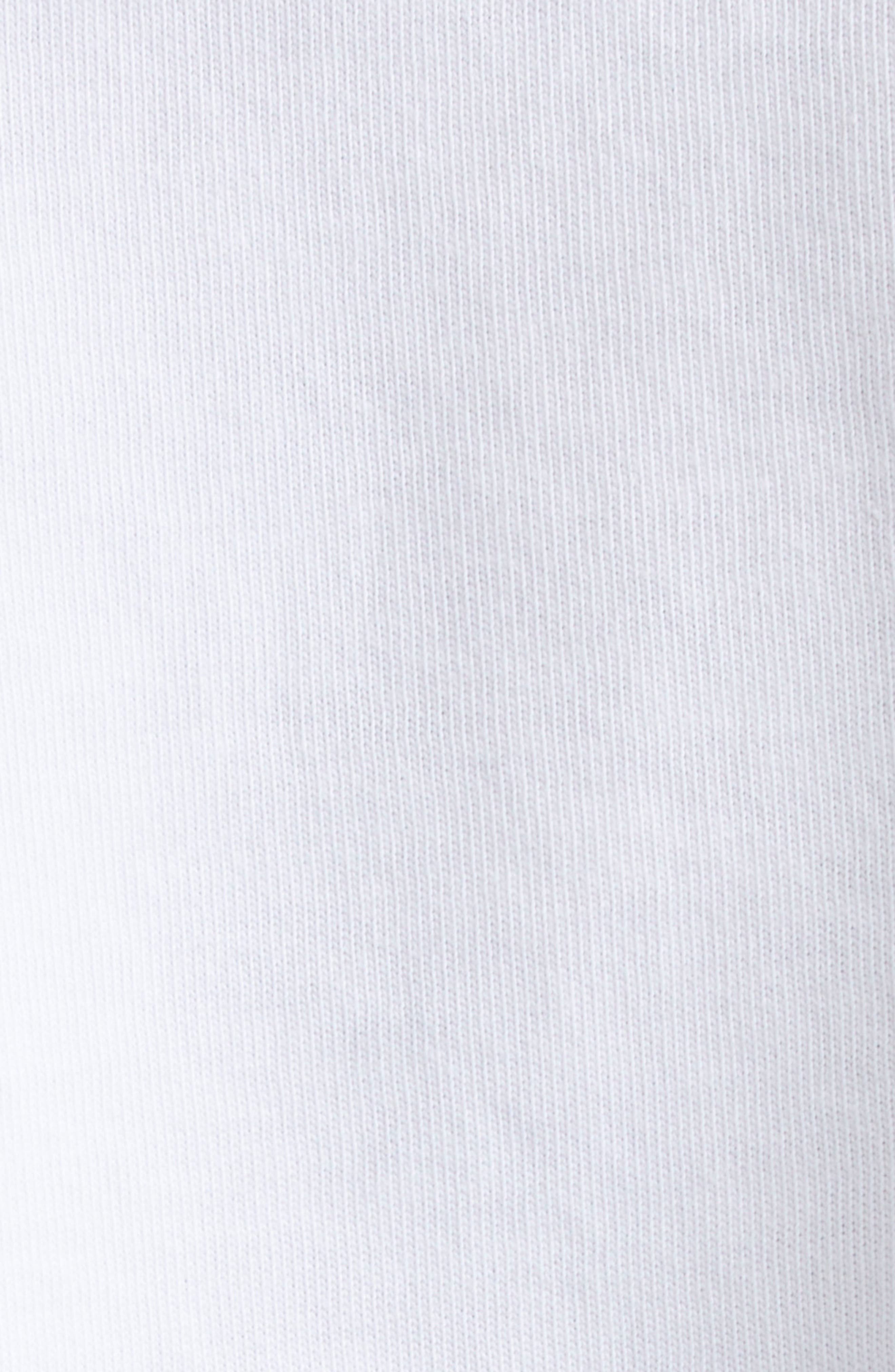 Sandy Liang Ame Bow Graphic Baby Tee in White at Nordstrom - 7