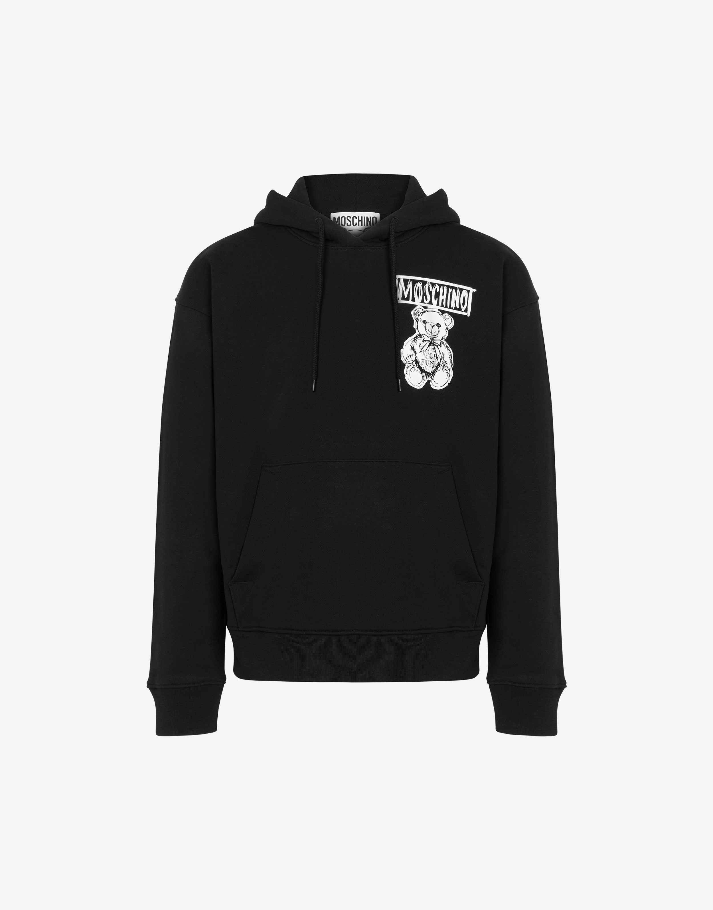 DRAWN TEDDY BEAR HOODIE - 1