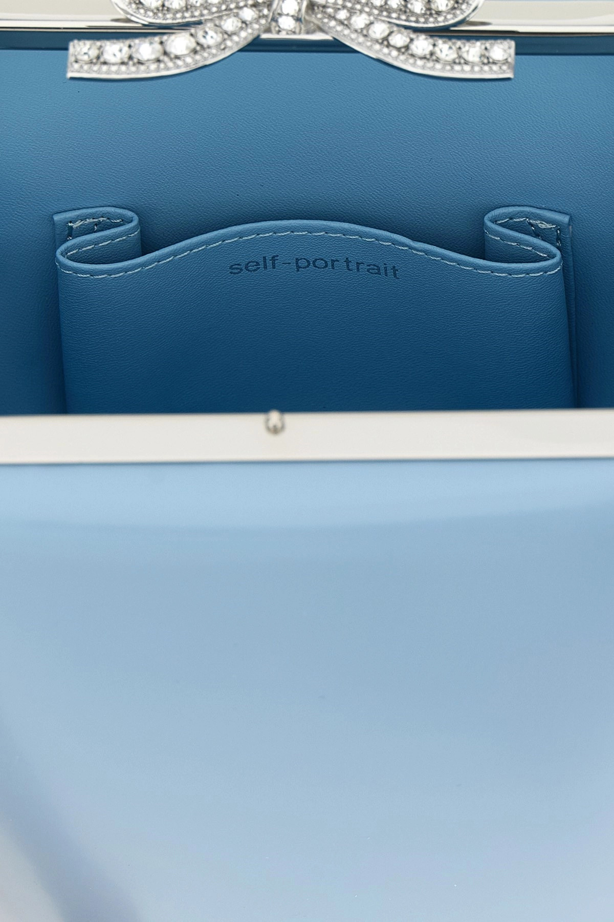 'Blue leather bag' handbag - 5