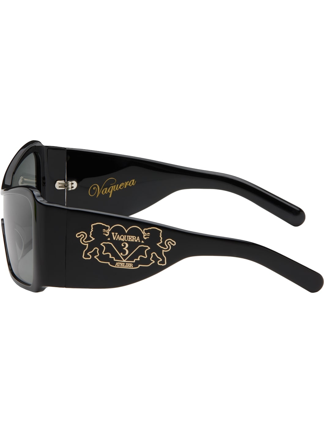 Black Shield Sunglasses - 3