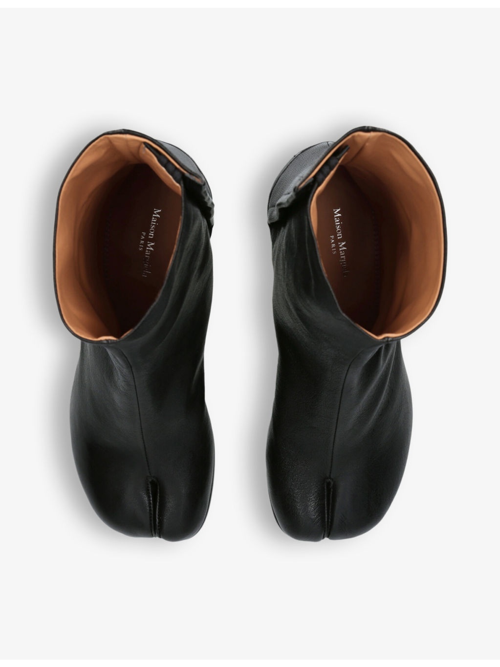 Tabi leather heeled ankle boots - 2