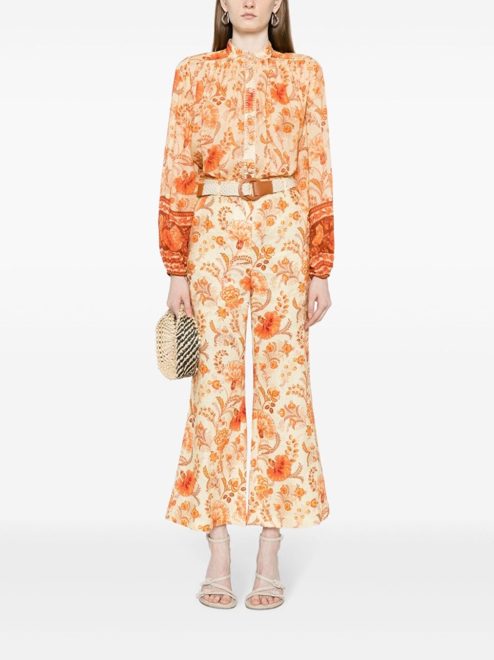 Junie floral-print blouse - 2