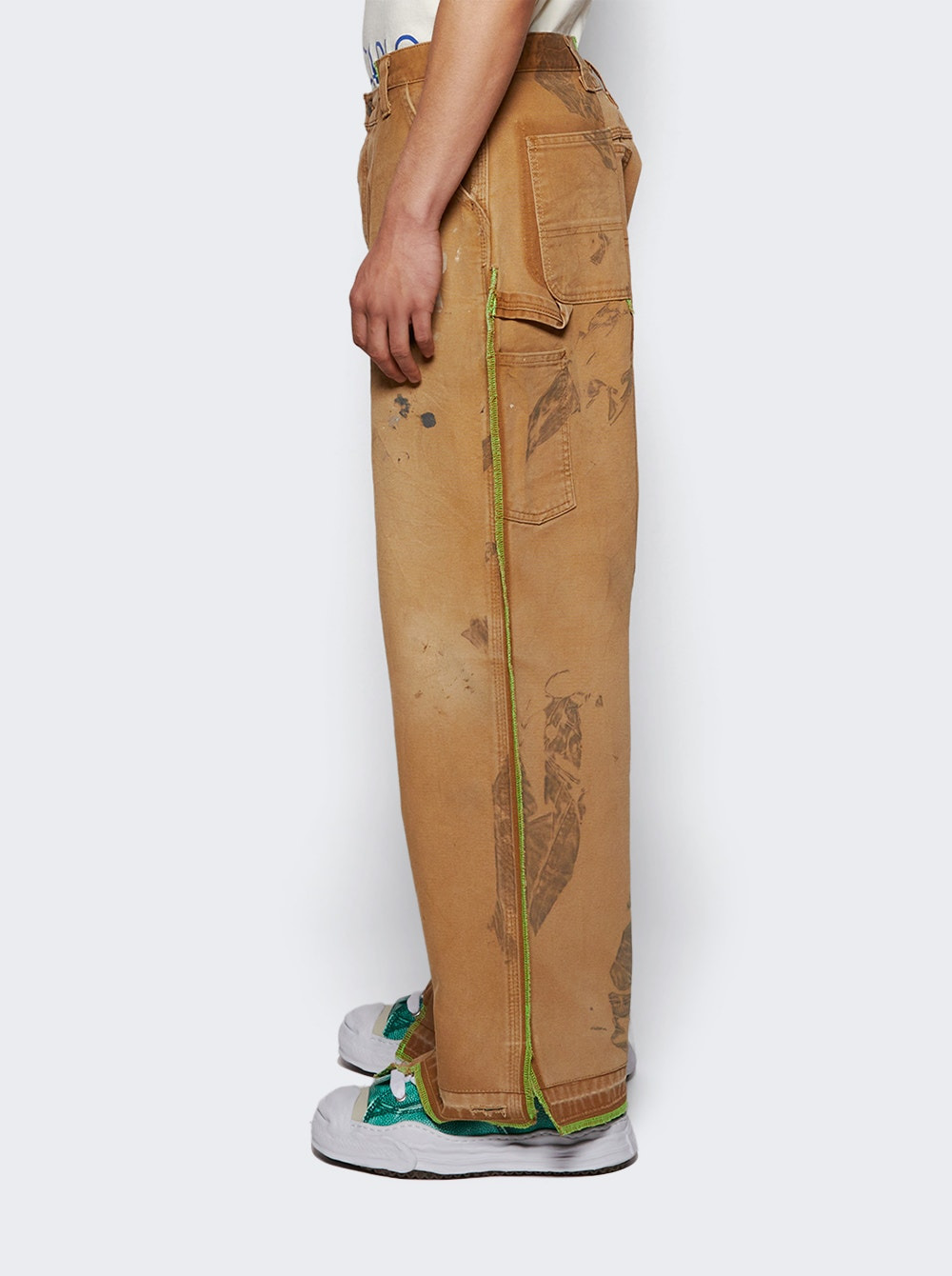 Lemon Single Knee Trouser Brown - 3