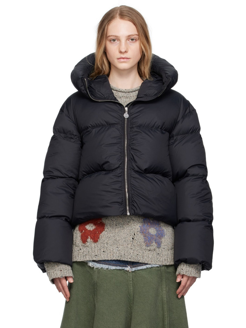 Black Kenny Down Jacket - 1