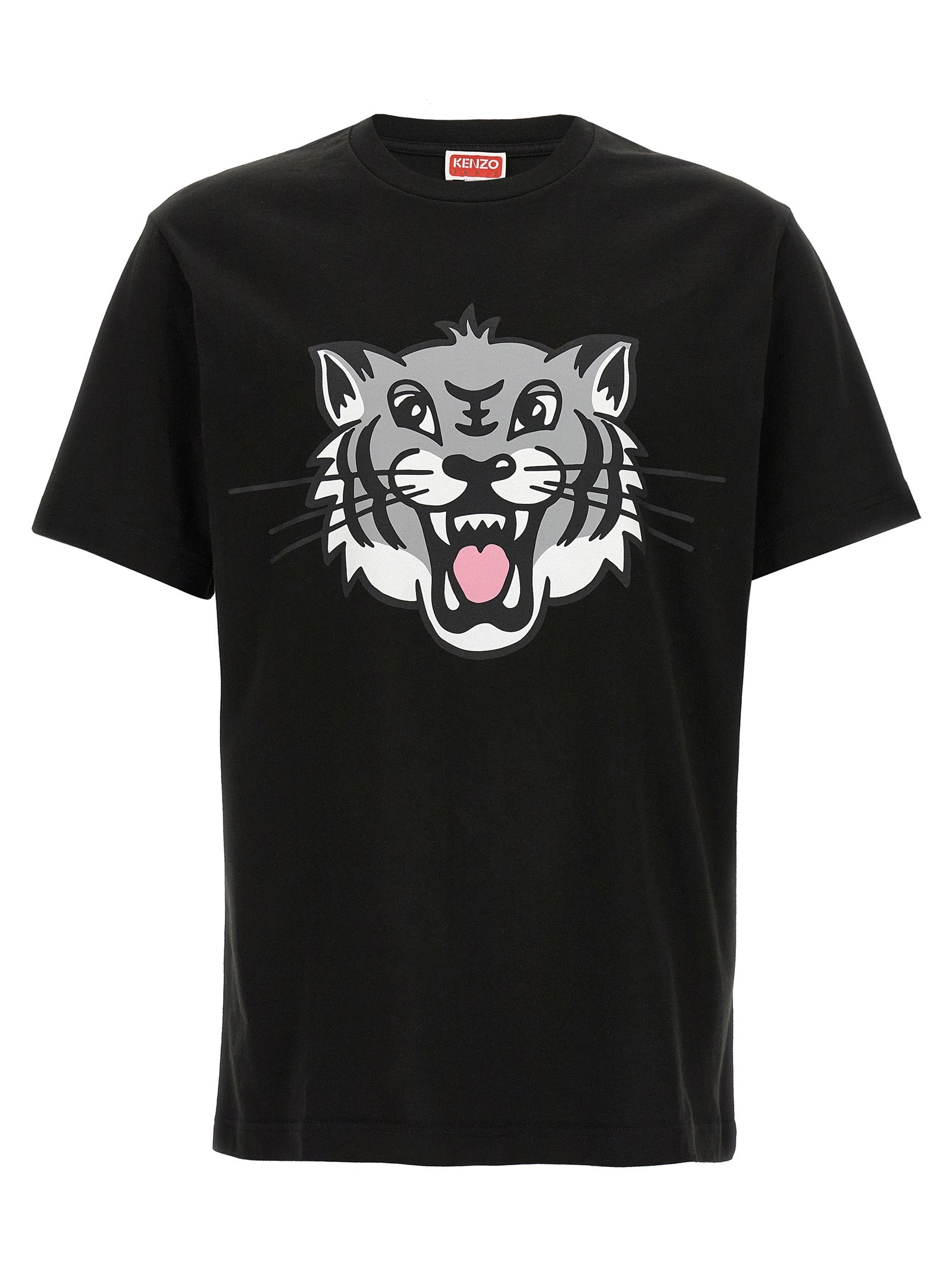 【関税&送料込】Kenzo Happy Tiger T-Shirt KENZO Happy Tiger T-Shirt WHITE | Base Blu