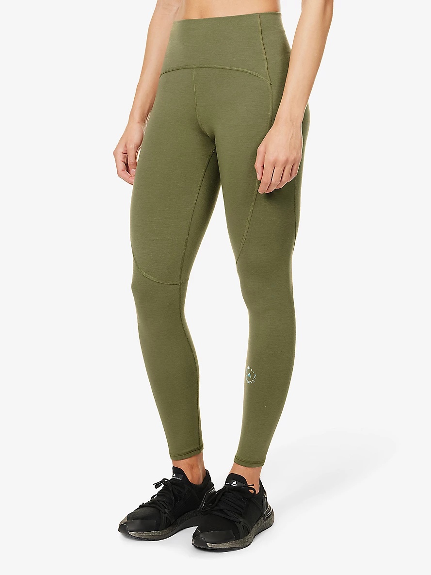 TrueStrength high-rise stretch-woven blend leggings - 3