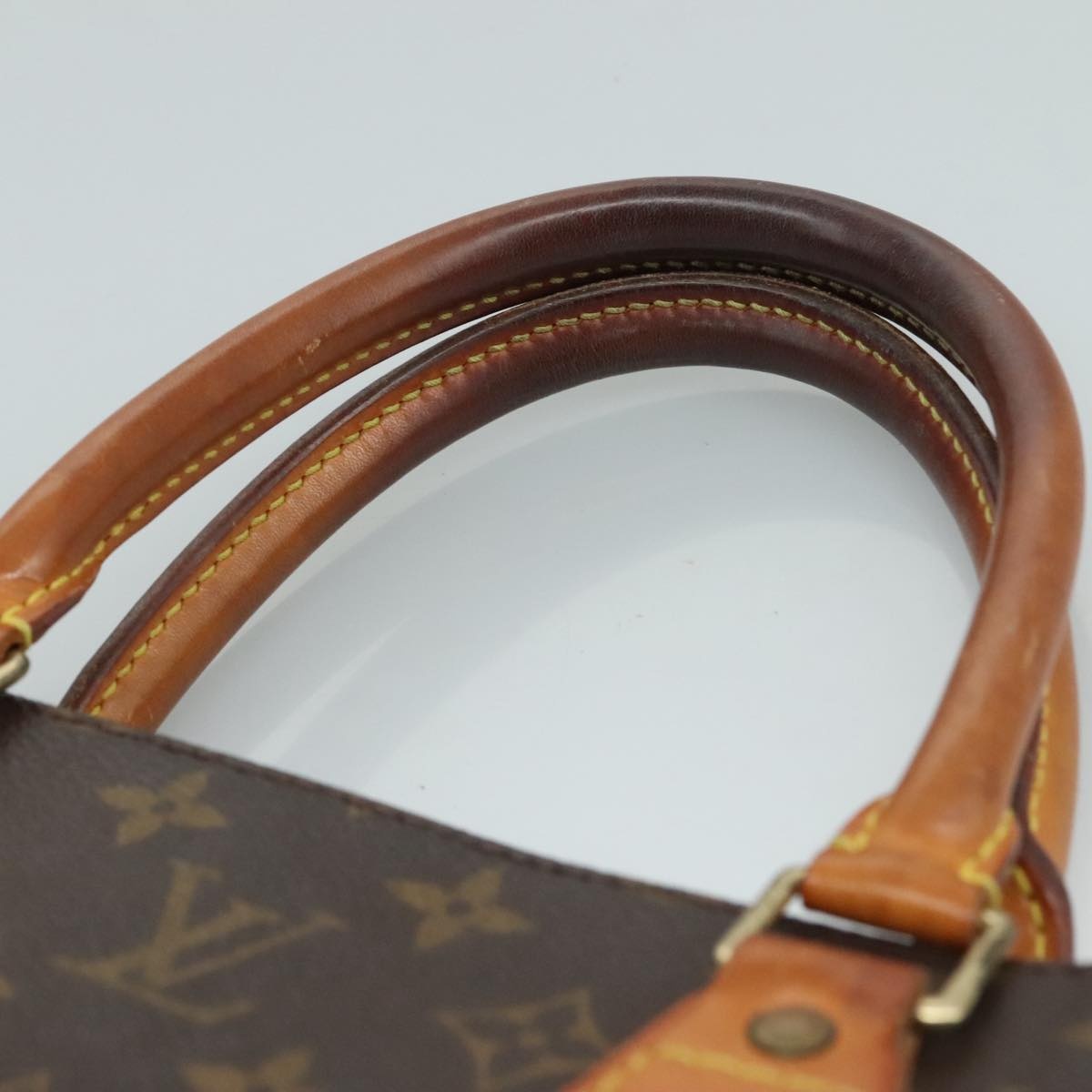 LOUIS VUITTON Monogram Sac Plat Hand Bag M51140 - 8