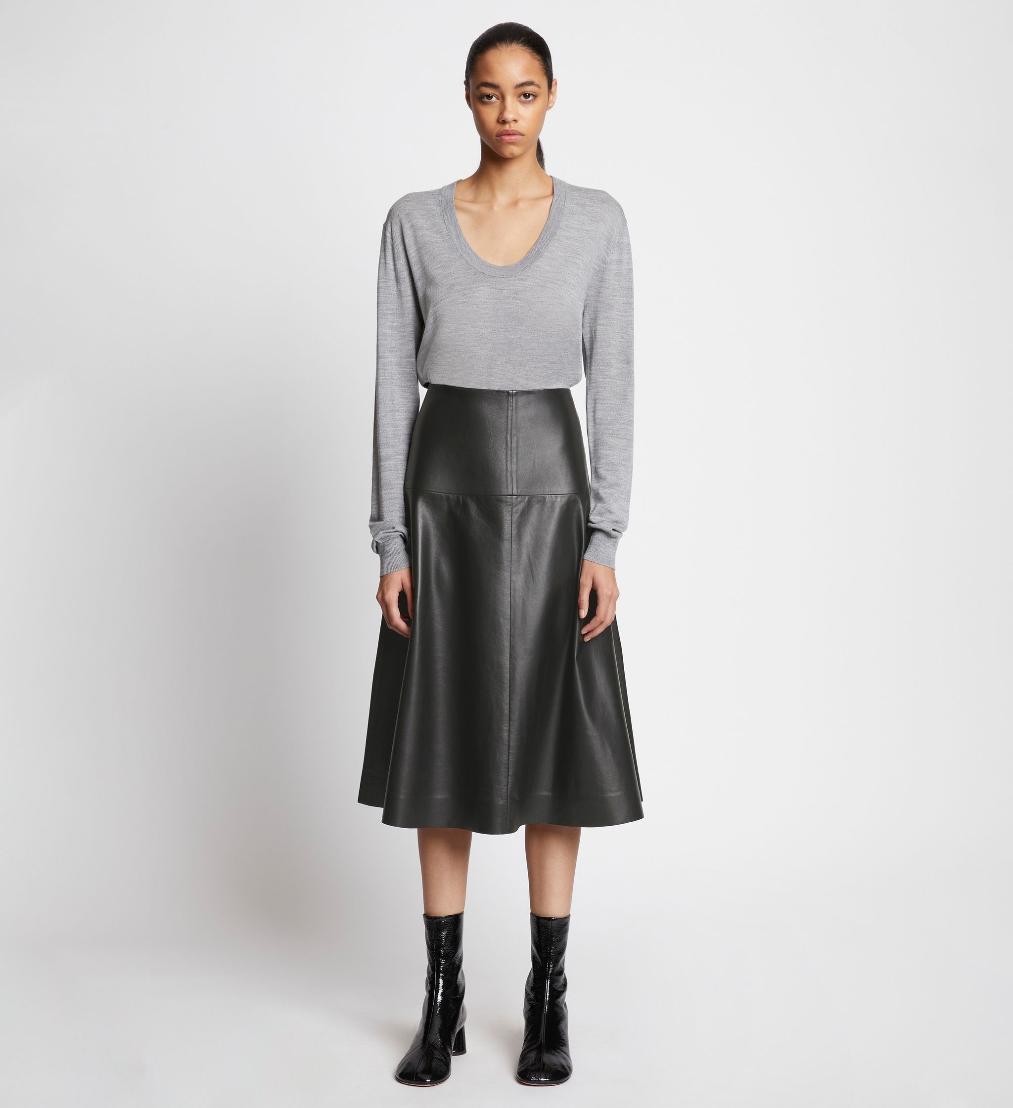 Leather Skirt - 2