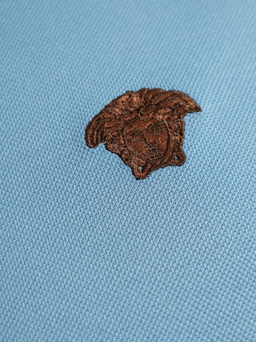 logo-embroidered polo shirt - 5