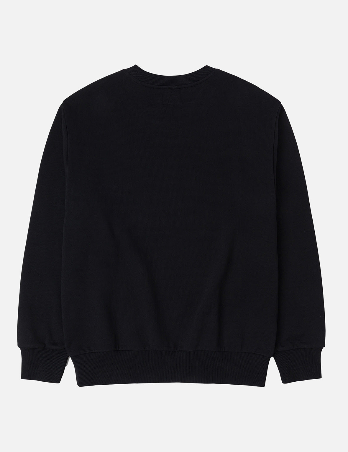 Graffiti Seagull Print and Sashiko Relax Fit Sweatshirt - 6