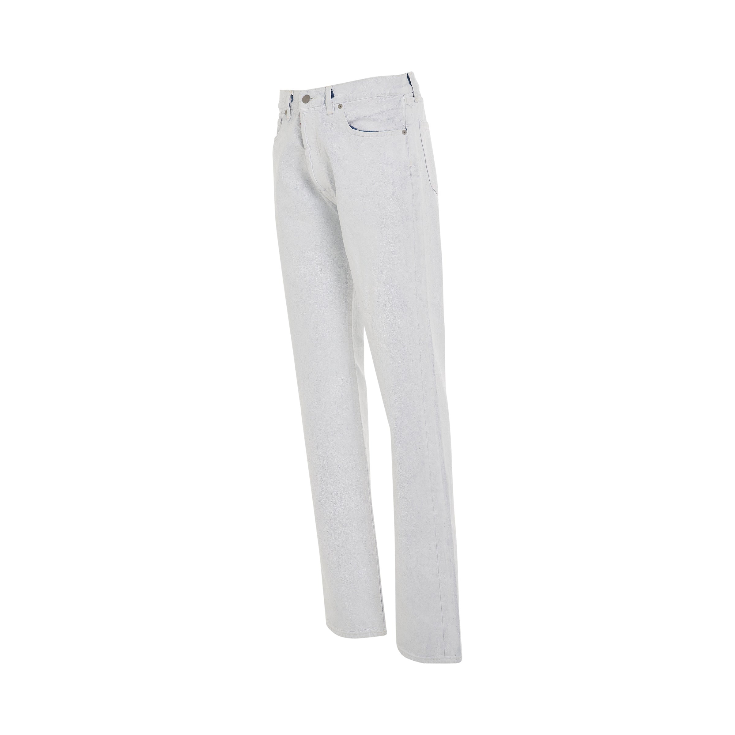 Bianchetto Straight Leg Jeans in Ice - 2