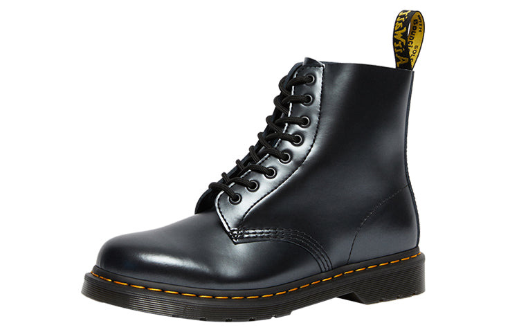 Dr. Martens 1460 Pascal Chroma 8 Martin boots Couple Style Silver Black 26233040 - 2