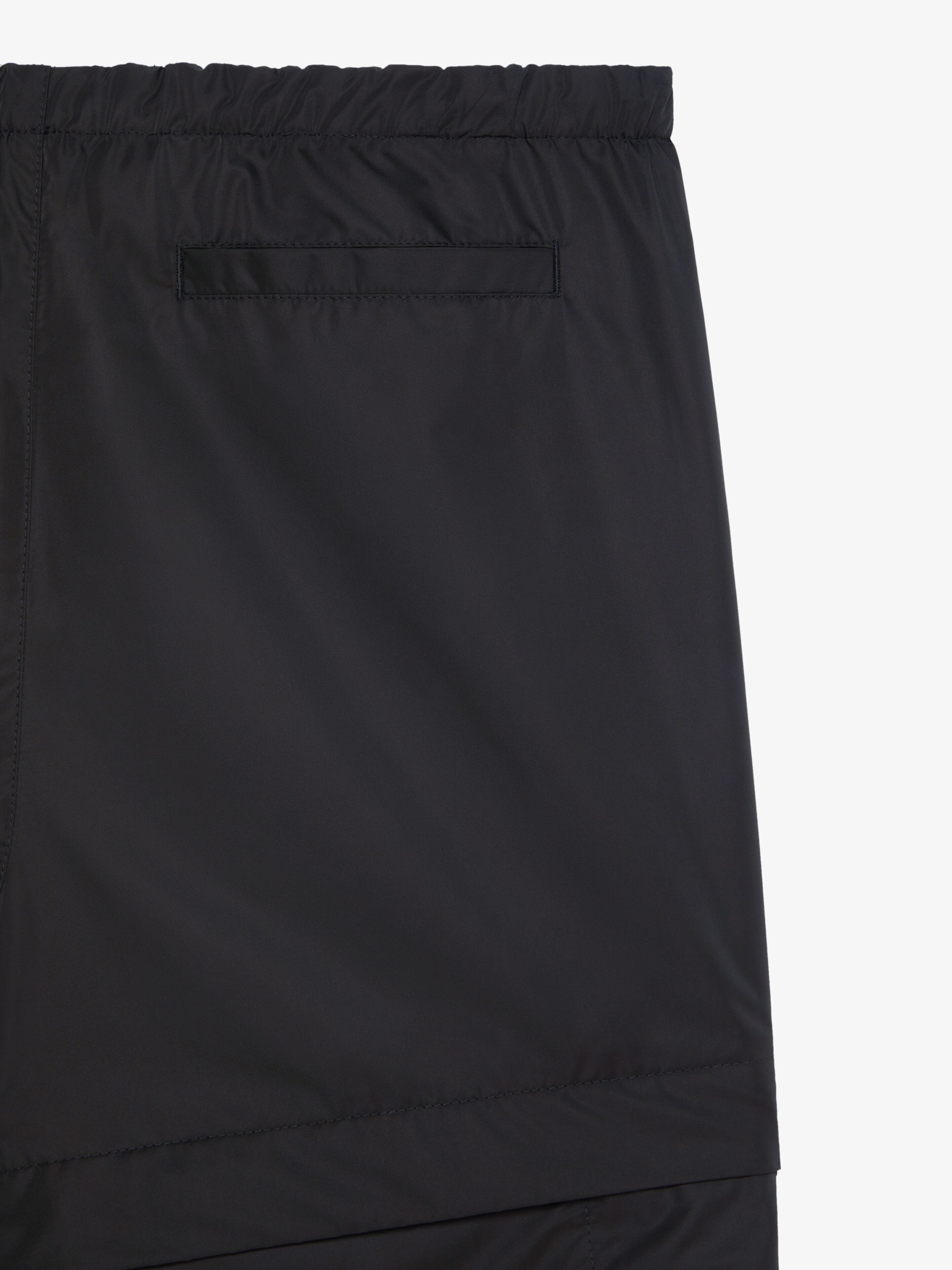 CARGO BERMUDA SHORTS IN TECHNICAL FABRIC WITH BUCKLES - 6