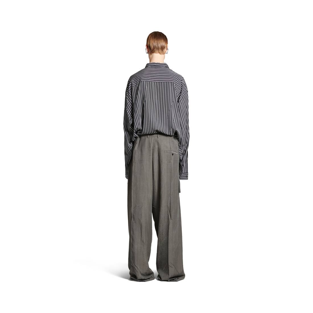 Men's Fluid Shirt in Black/white - 4