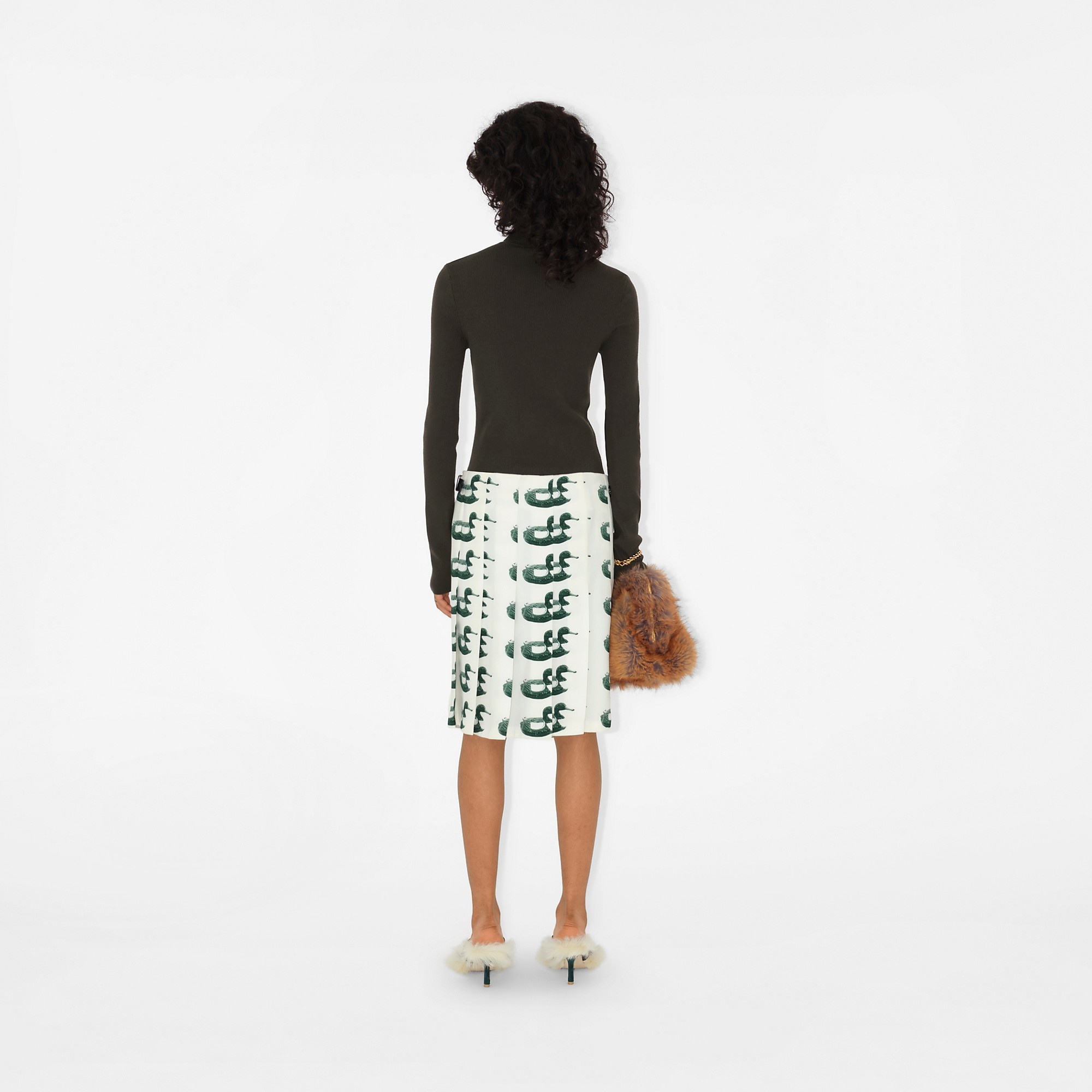 EKD Motif Wool Blend Sweater - 4