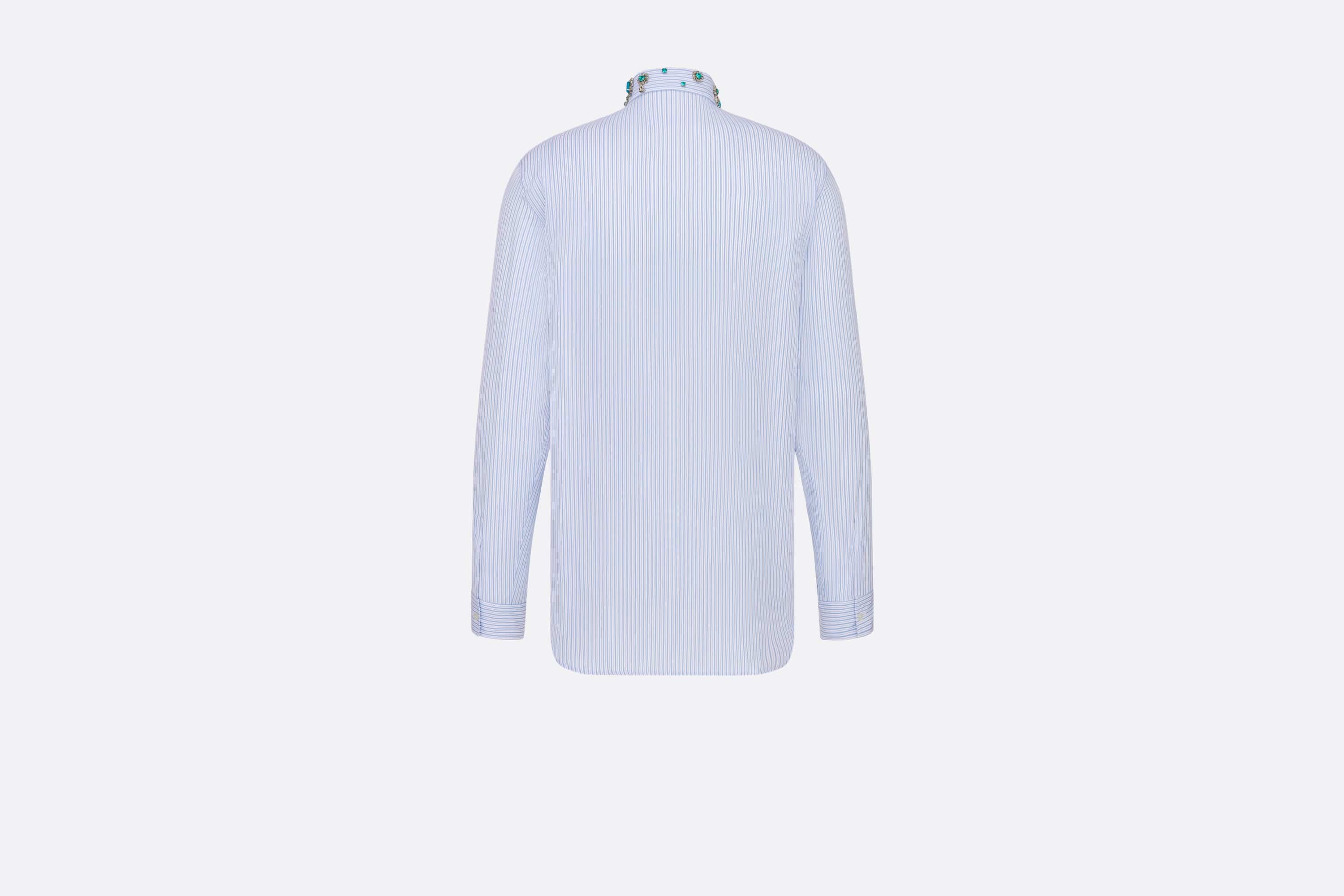 Cabochon Collar Shirt - 2