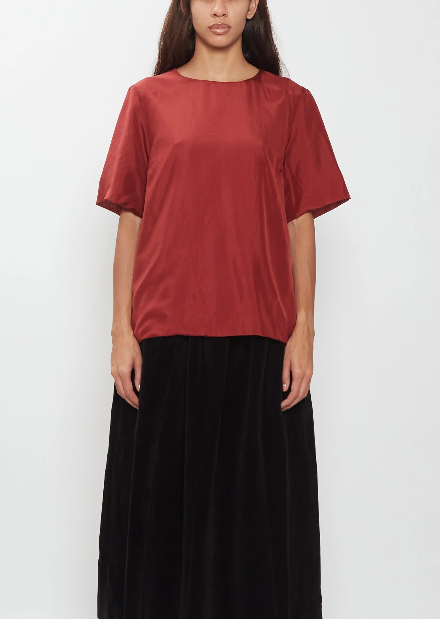 2-Layers Light Silk Top - 1
