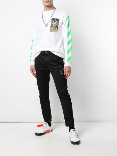 Off-White belted slim-fit jeans outlook