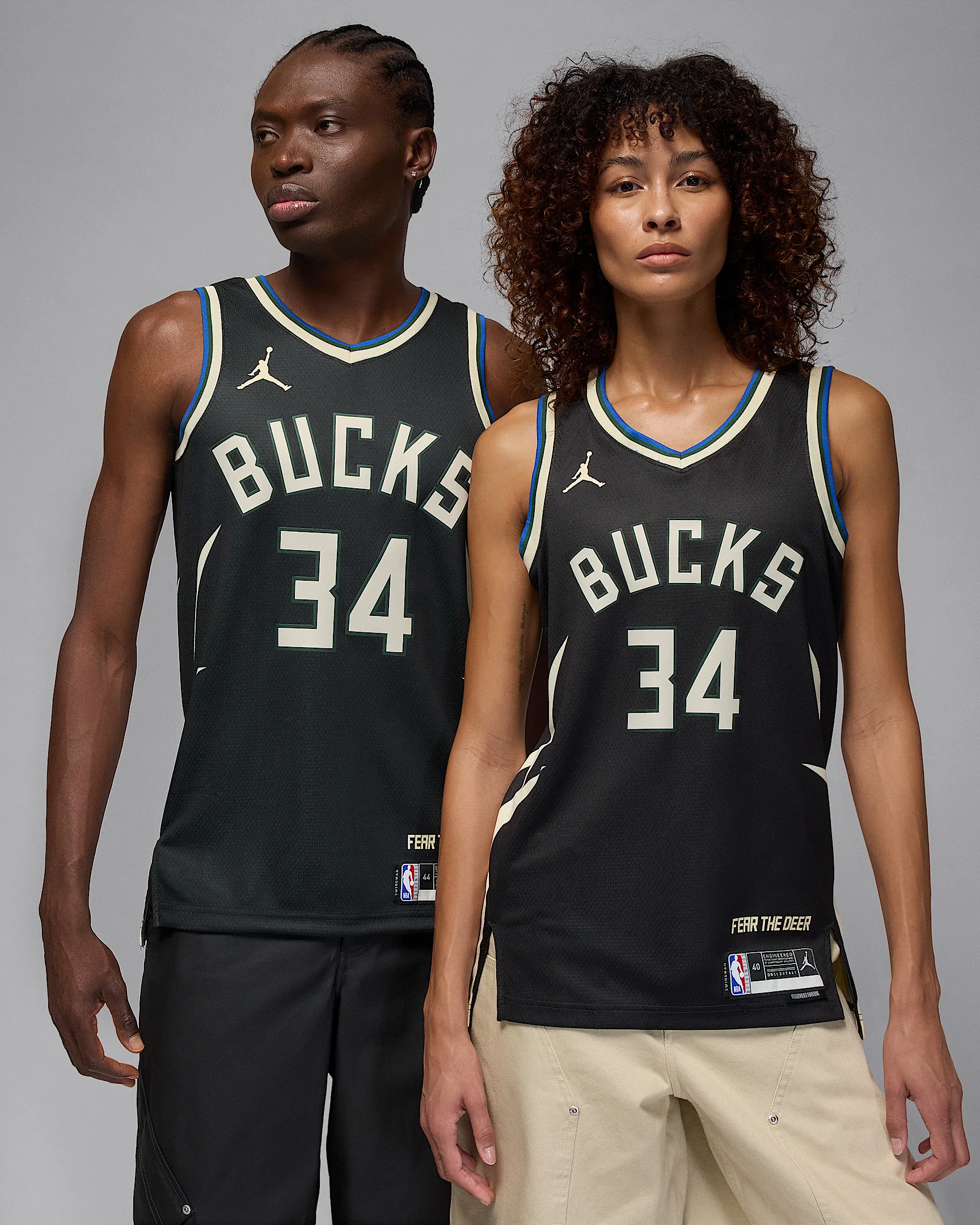 Milwaukee Bucks Statement Edition Men's Jordan Dri-FIT NBA Swingman Jersey - 1