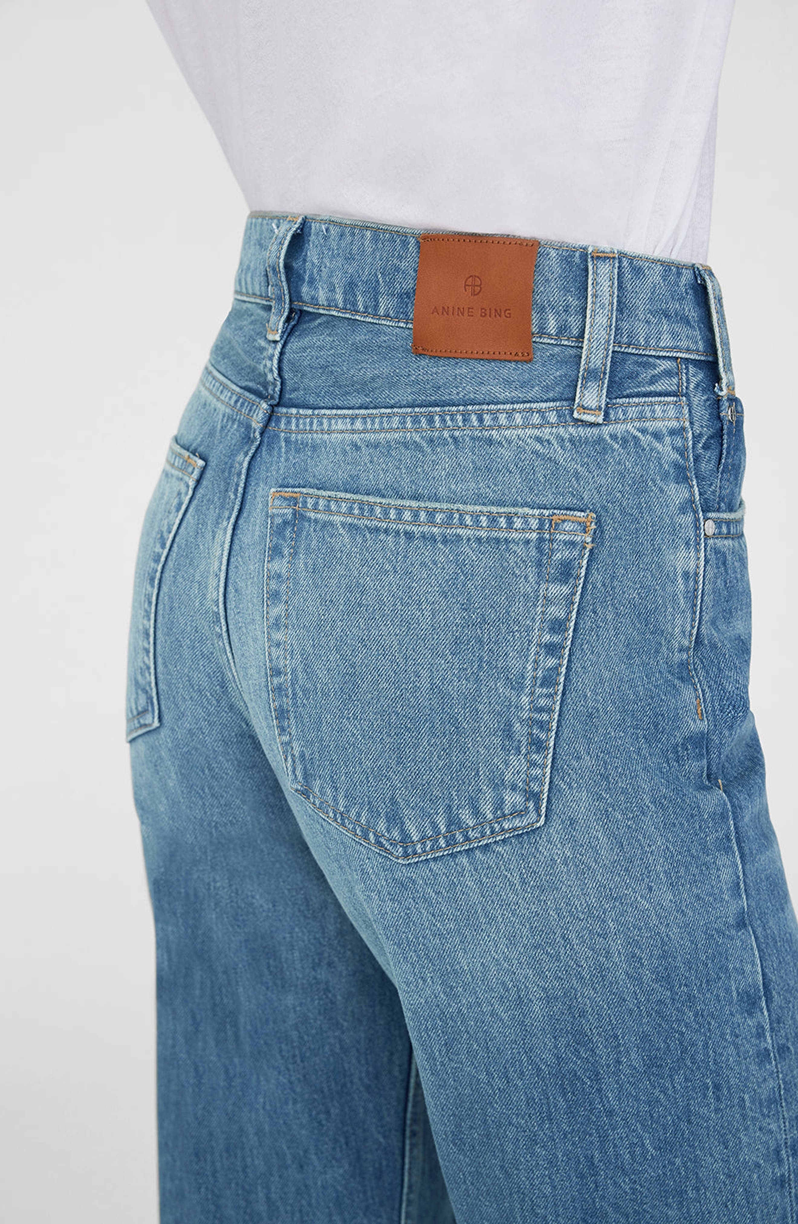 ANINE BING Roy Jean in Nordic Blue at Nordstrom - 3