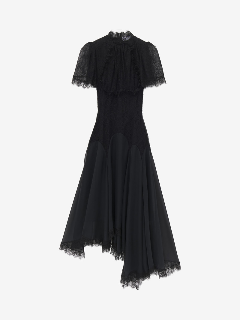 Floral Lace Evening Dress 1