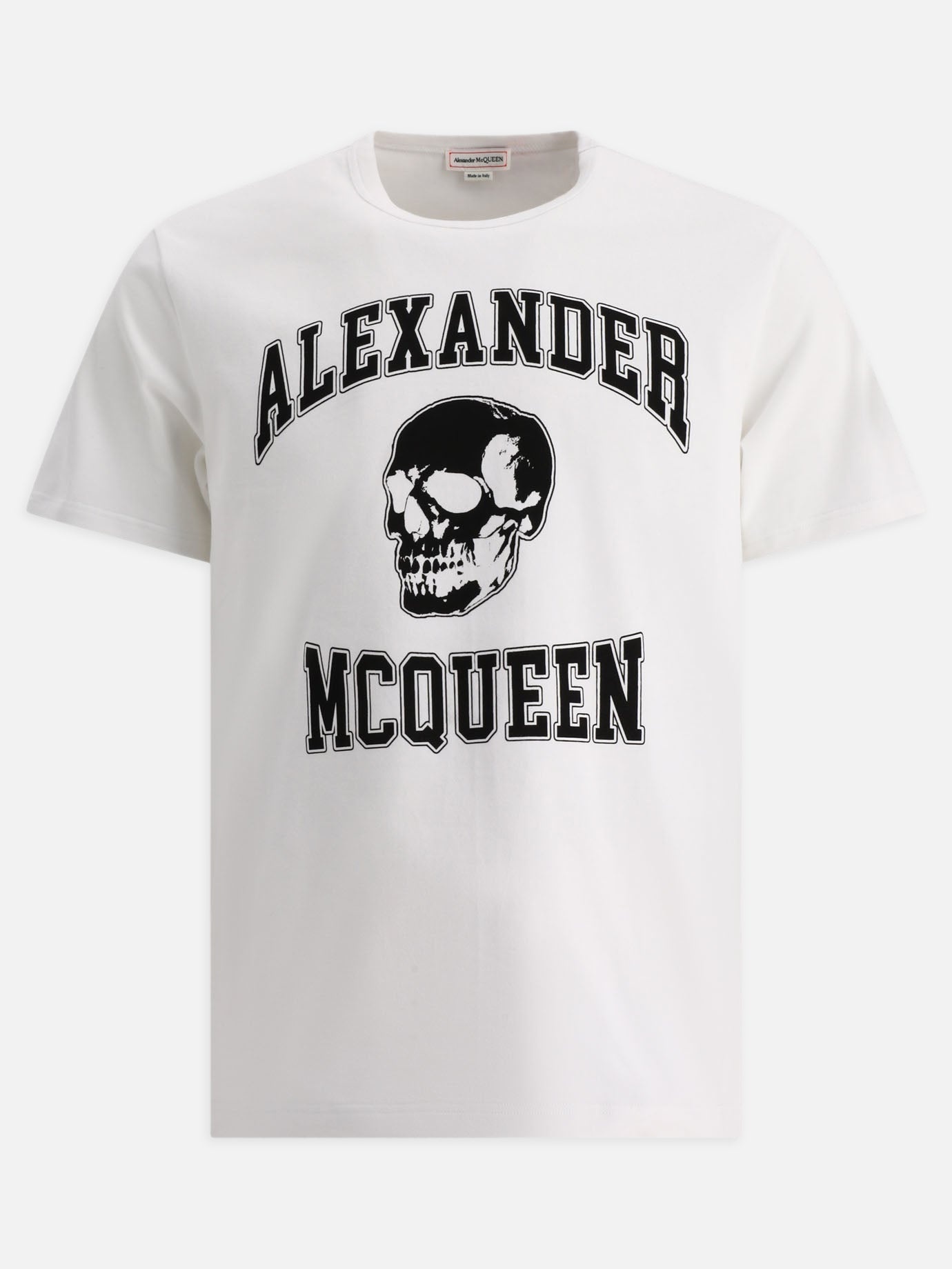 Tシャツ・カットソー alexander mcqueen SKULL LOGO T-SHIRT (759442_QVZ290900) 22357575_52284387_600.jpg