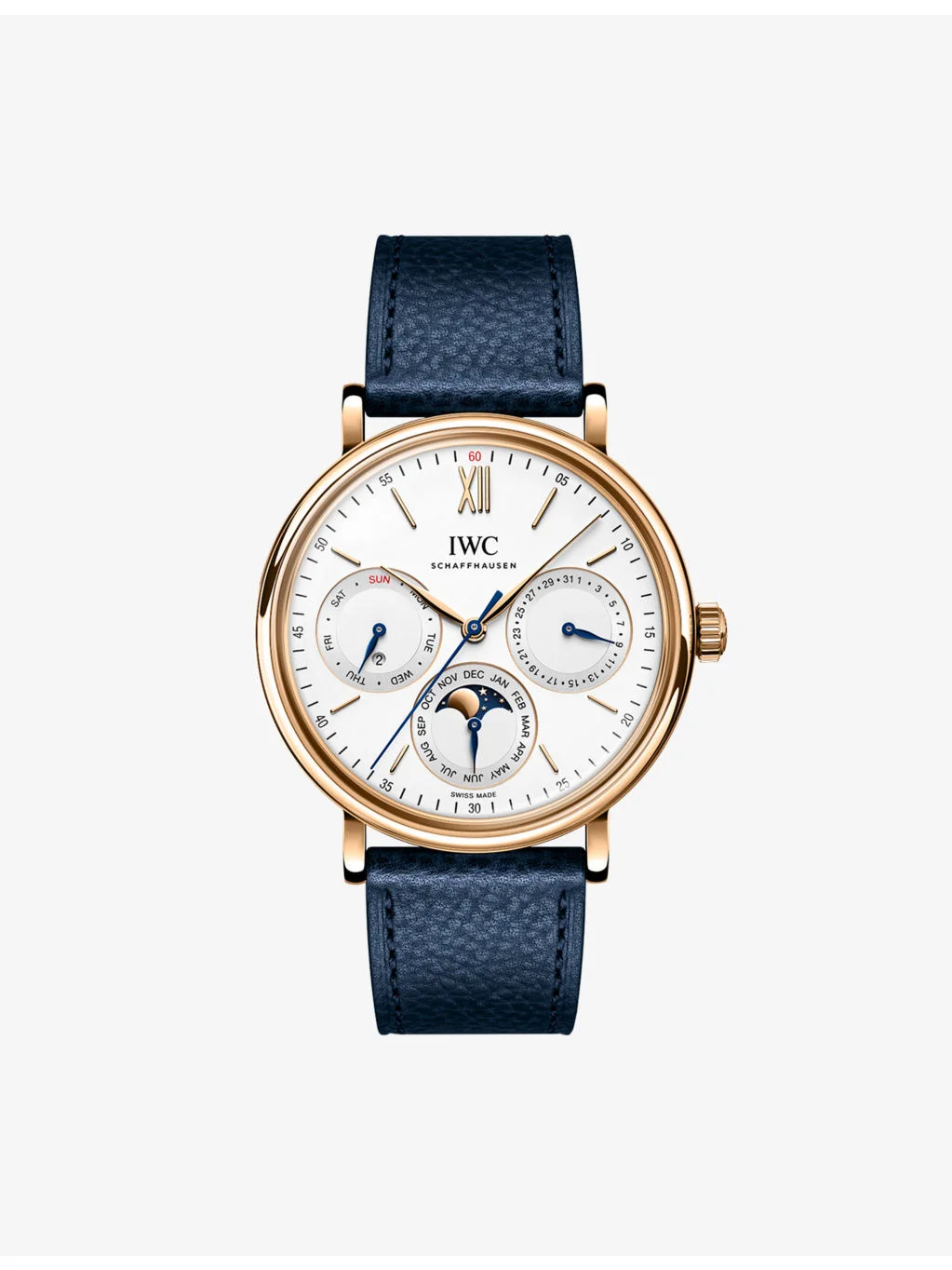 Portofino Perpetual Calendar 18ct Gold Automatic Watch 40mm - 1