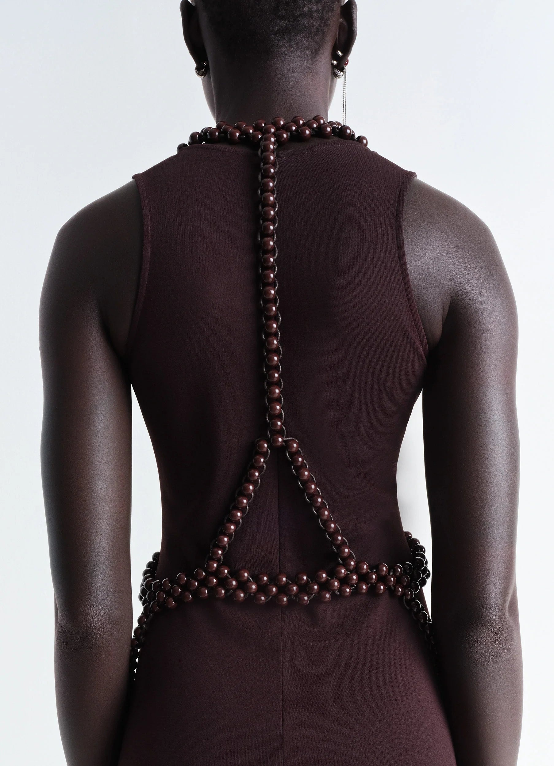 BEADED BRACES BELT - 3