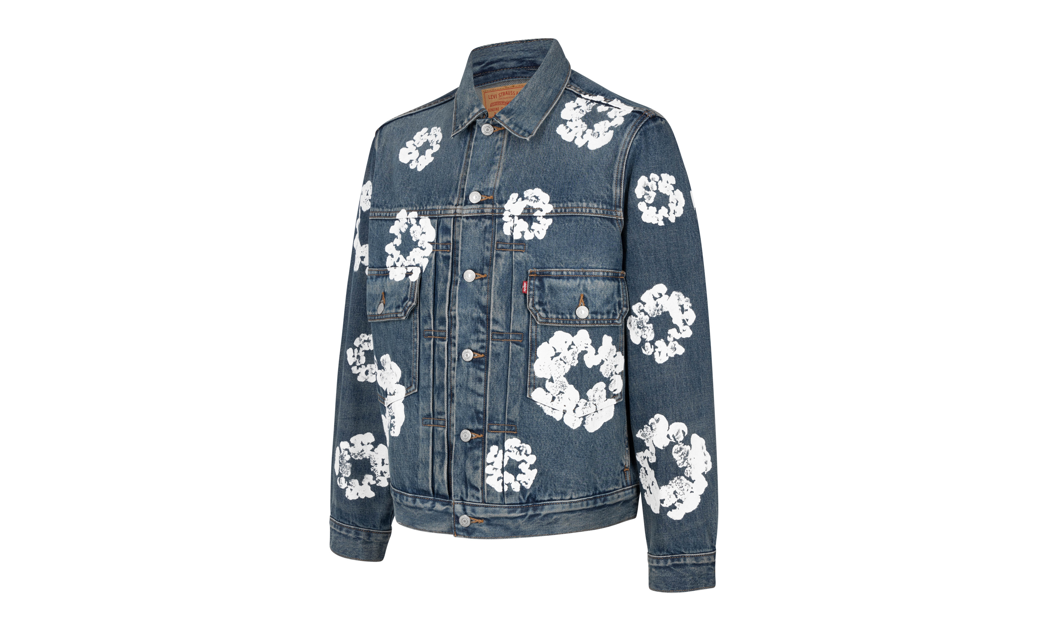 The Cotton Wreath Denim Jacket "Dark Wash" - 2