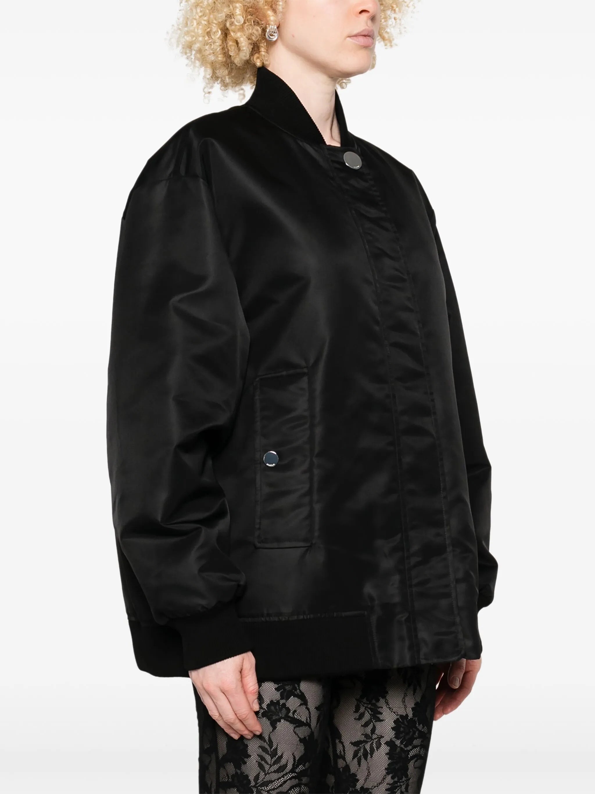 Sportmax Button-up Bomber Jacket - 3
