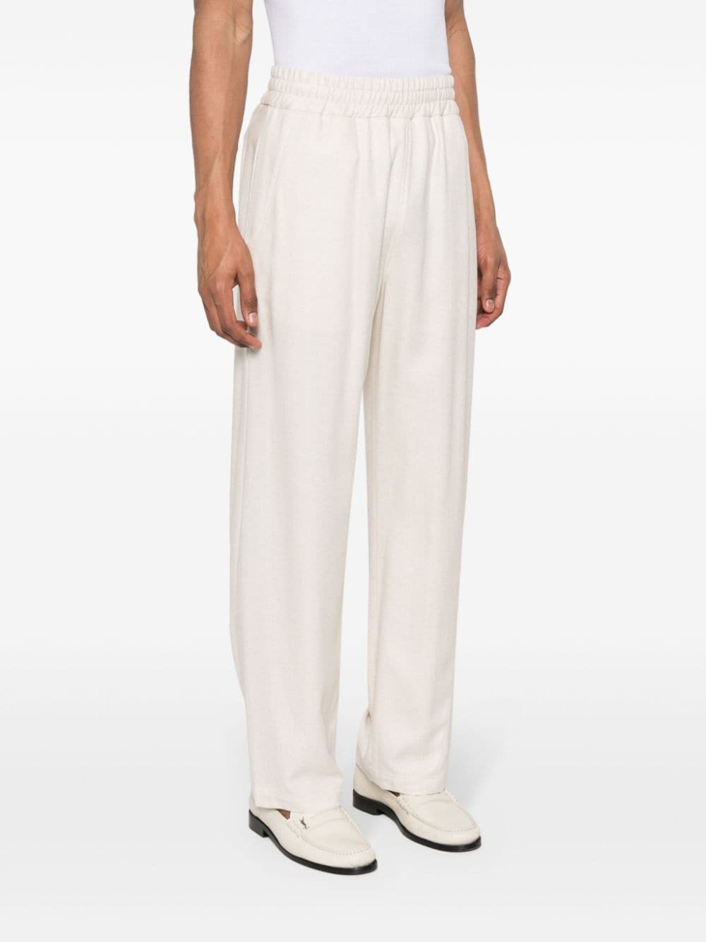 embroidered-logo track pants - 3