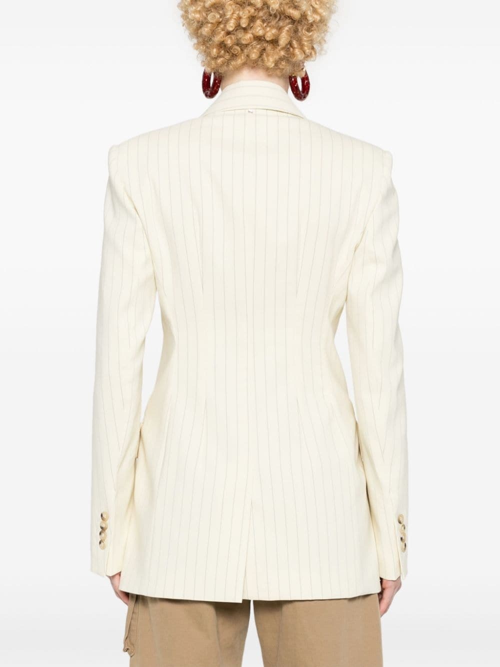 Aversa pinstriped blazer - 4