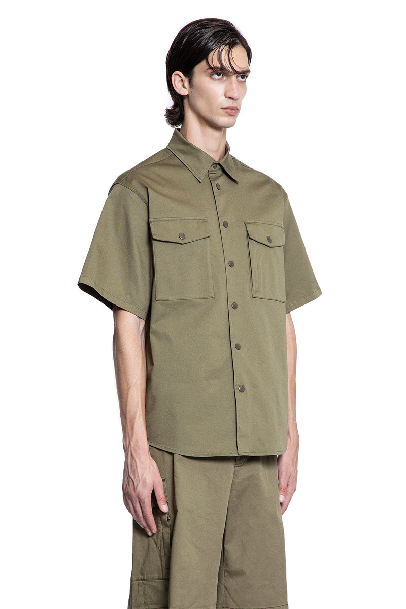 Moncler Cotton-Gabardine-Short-Sleeve-Shirt outlook
