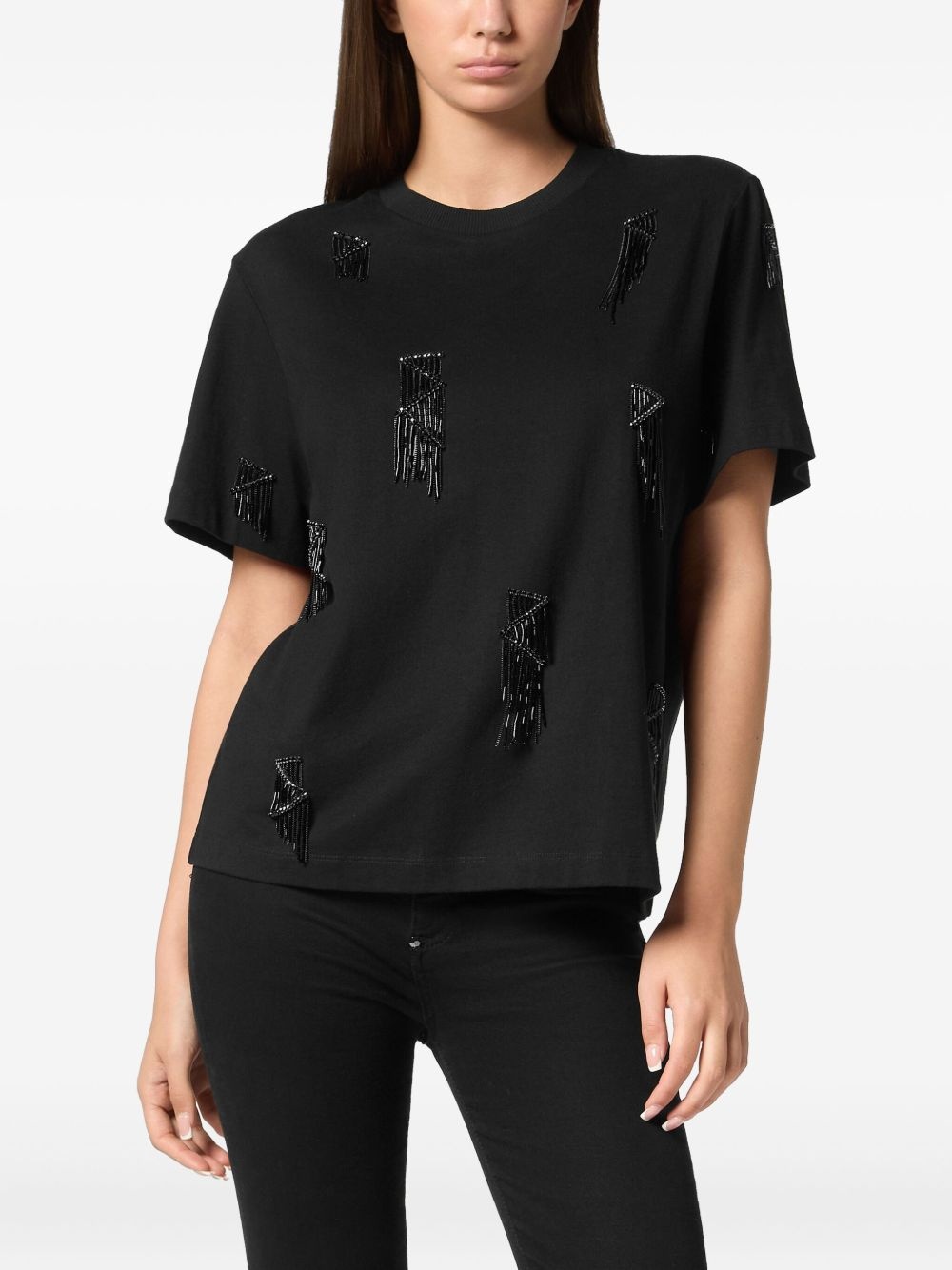 fringed t-shirt - 3