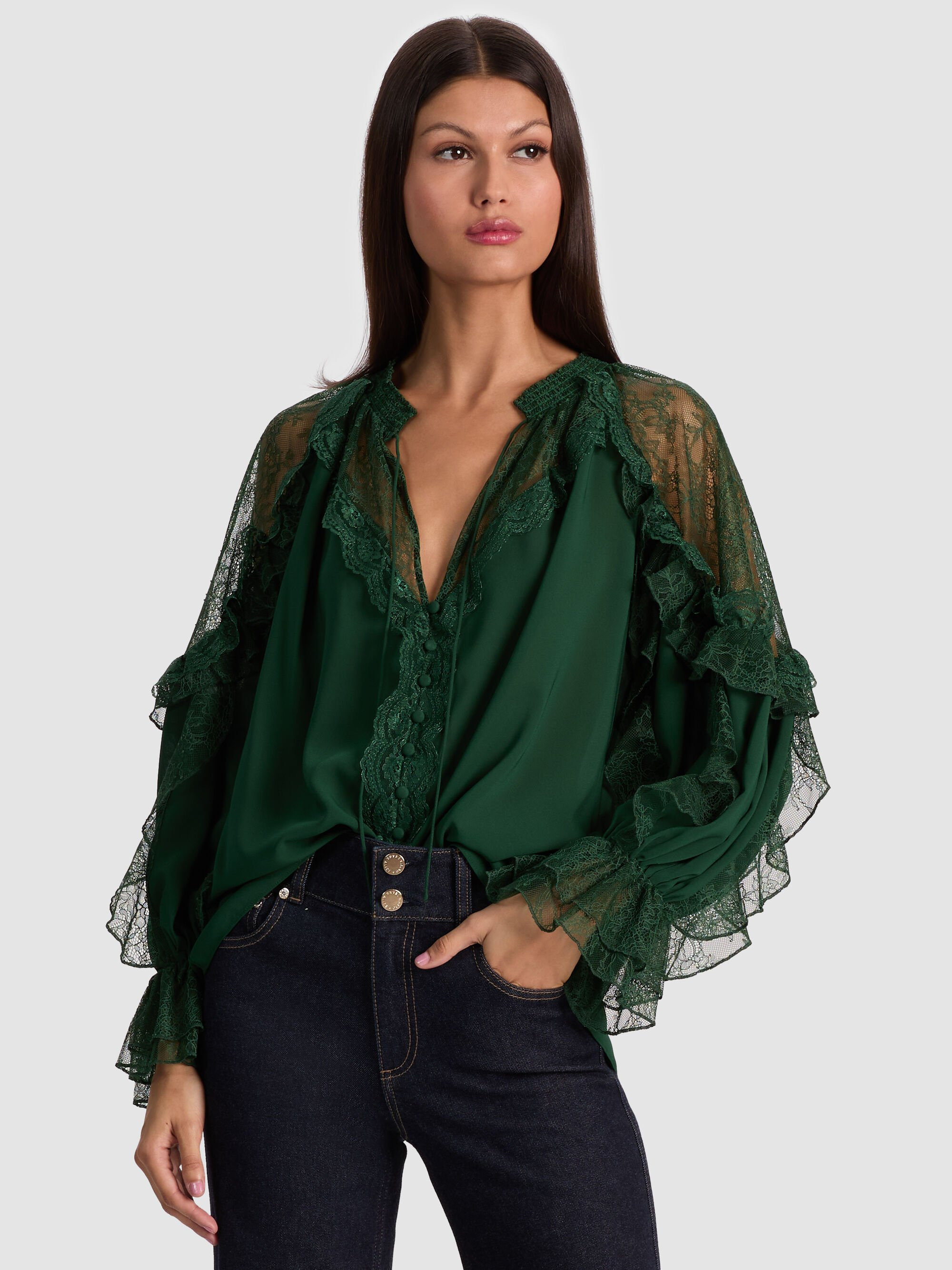 ALEENA LACE BLOUSE - 2