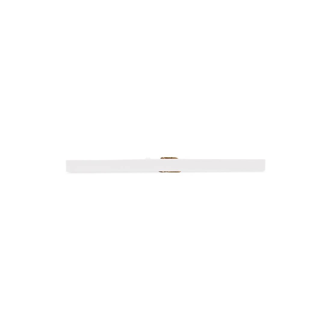 Women's Bb Belt in White - 2