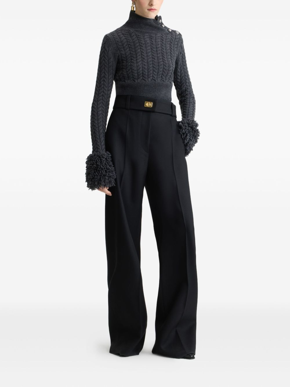 virgin-wool trousers - 2