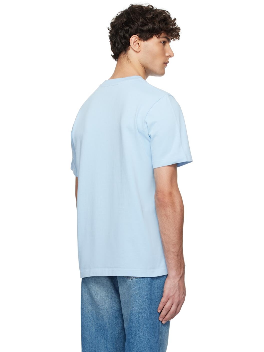 Blue Metaphysical Tennis Icon T-shirt - 3