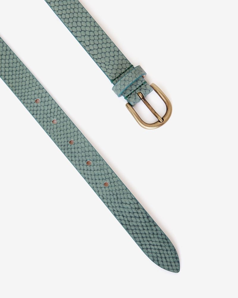 ZAP LEATHER BELT - 4
