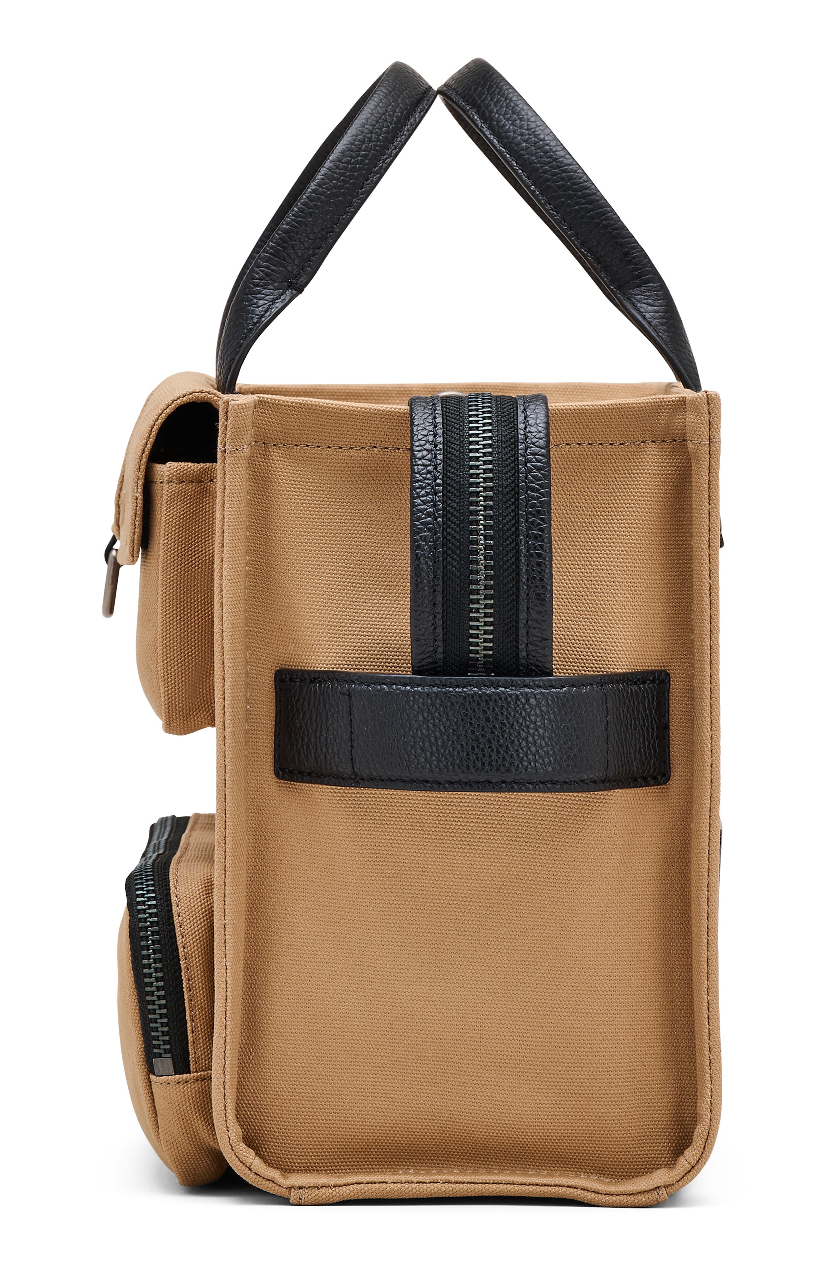 Marc Jacobs The Cargo Canvas Medium Tote Bag in Camel at Nordstrom - 4
