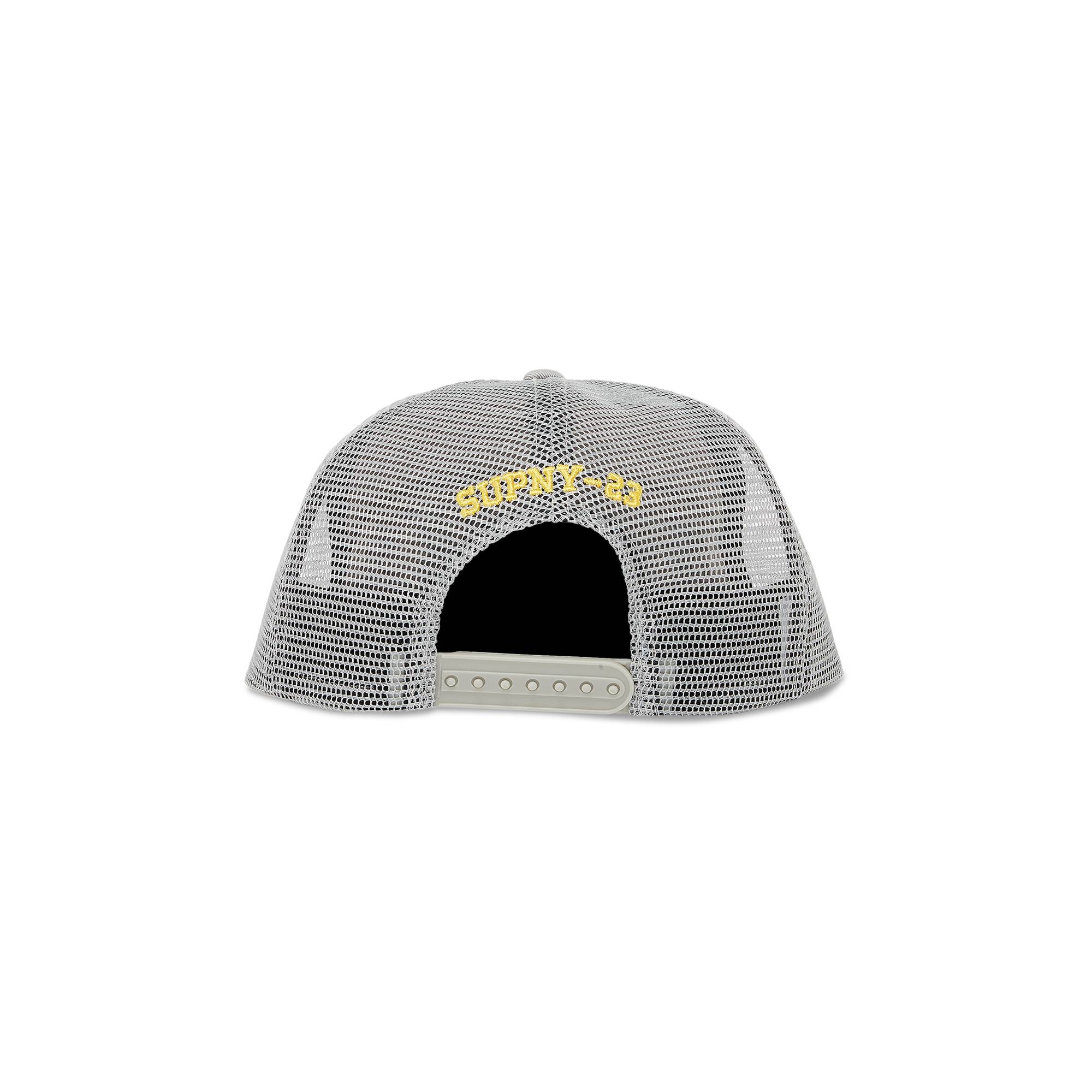 Supreme HOSP Mesh Back 5-Panel 'Grey' - 4