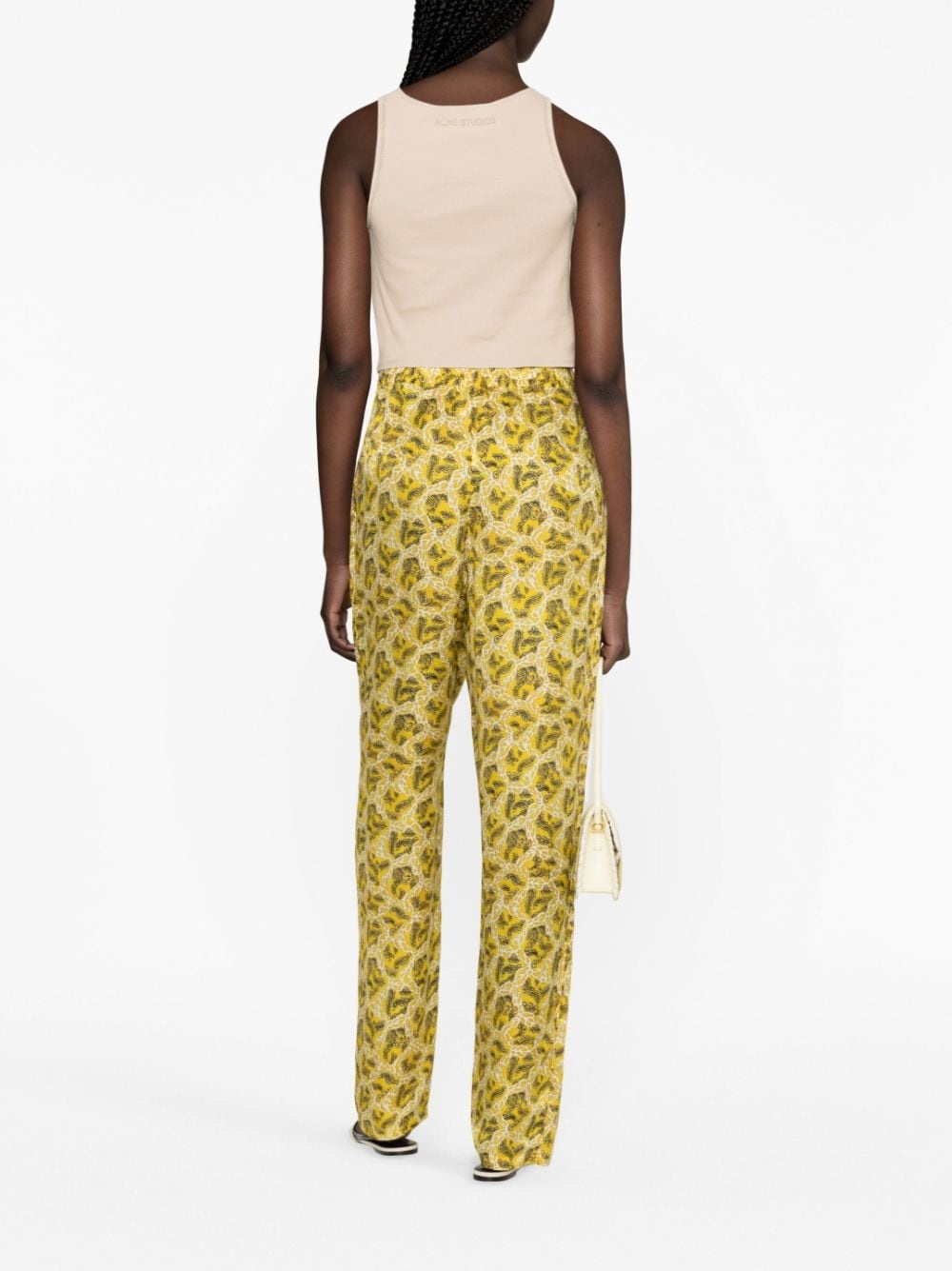 Piera graphic-print trousers - 3