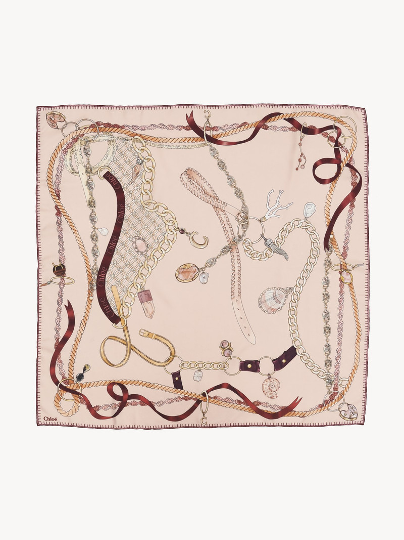 SQUARE SCARF IN SILK 1