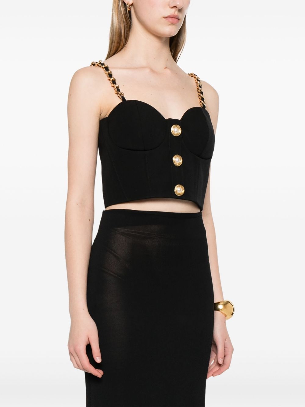 chain link-straps top - 3