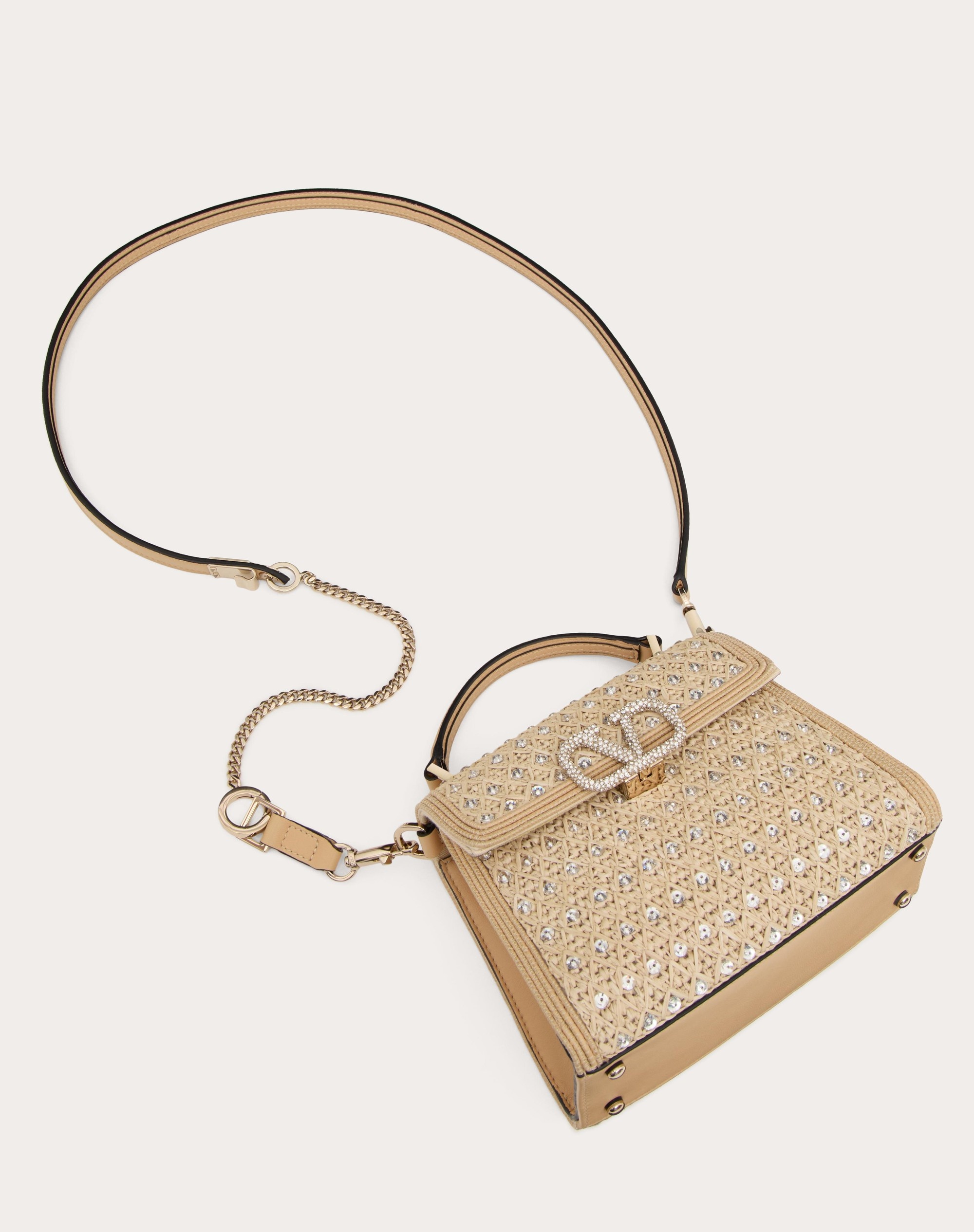 VALENTINO GARAVANI VSLING MINI EMBROIDERED HANDBAG - 6