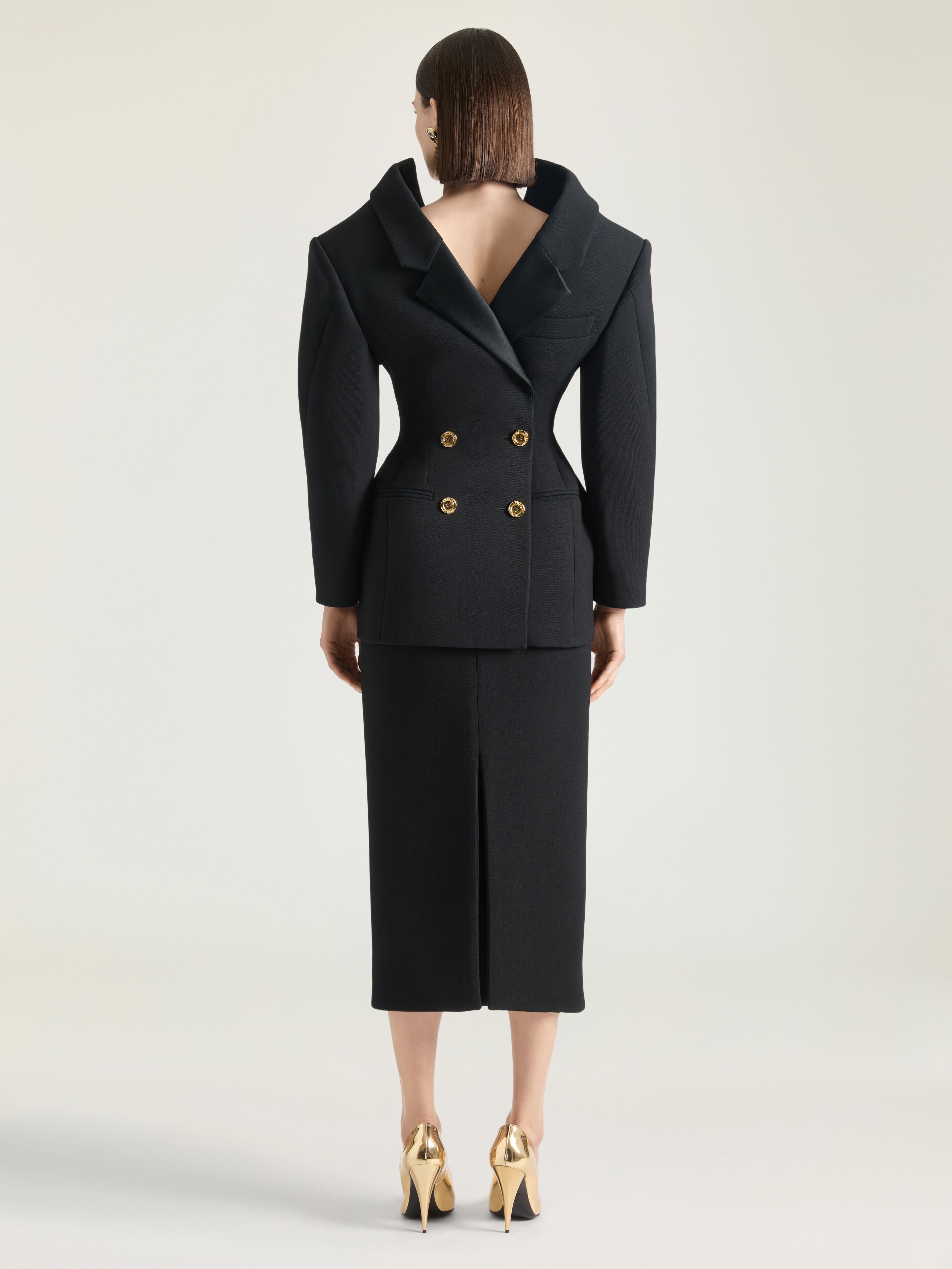 BACK-TO-FRONT JACKET IN WOOL - 3