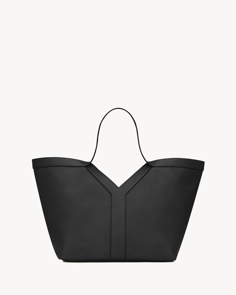 Y TOTE IN LEATHER - 1