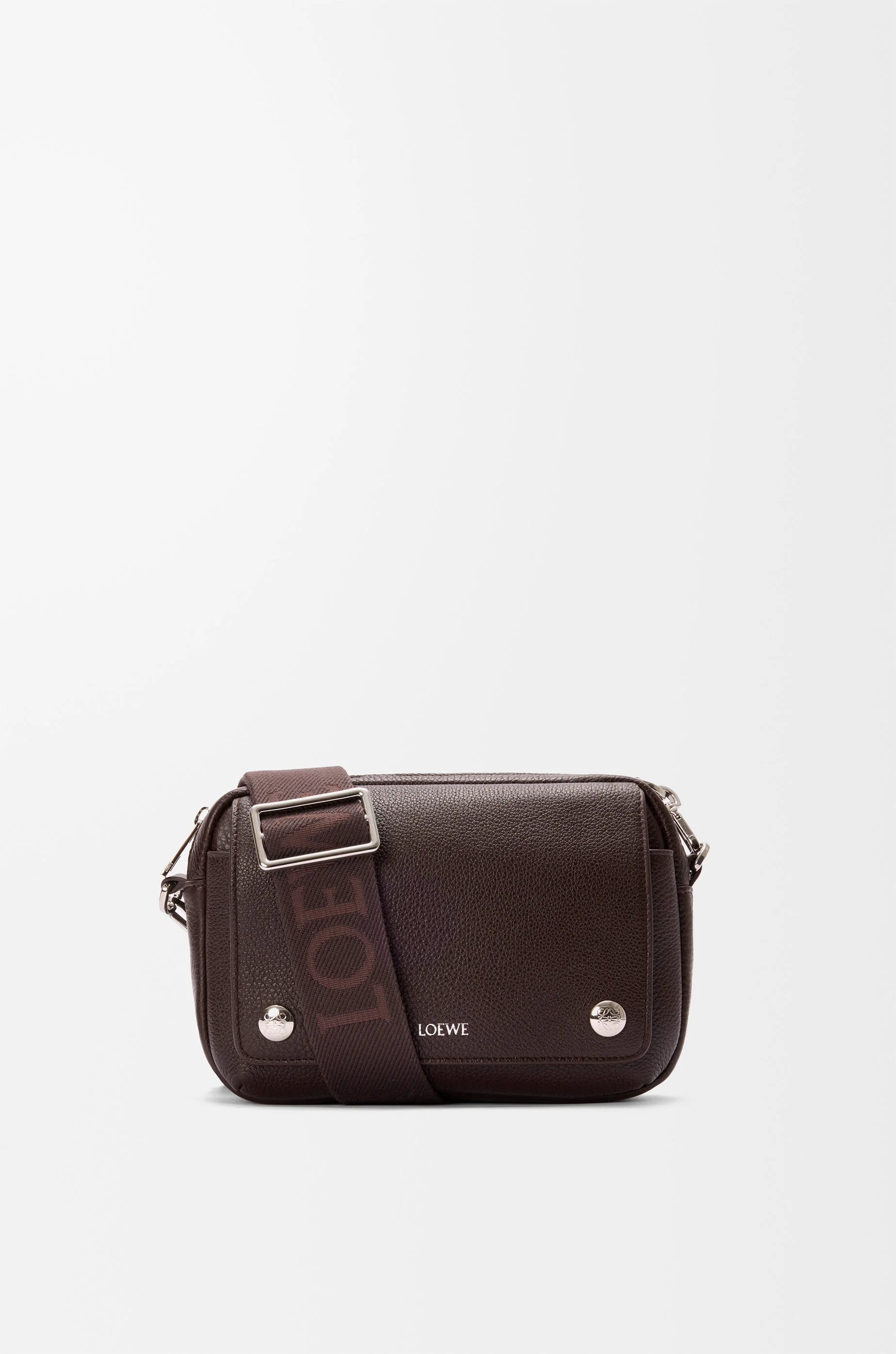 Small Pebble messenger bag in supple grained calfskin - 1