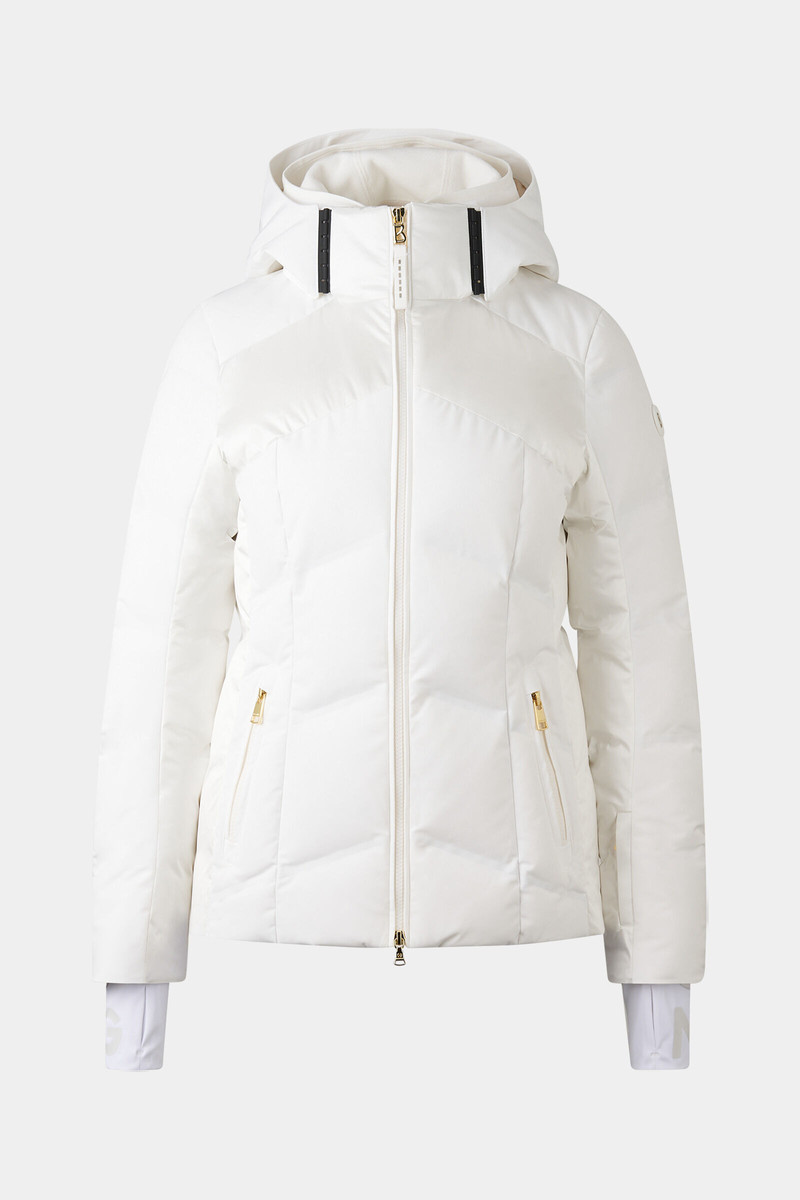 Delin down ski jacket in White 1